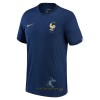 Officiële Voetbalshirt Frankrijk Benzema 19 Thuis WK 2022 - Heren